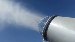 Fan-Assisted Fog Cannons