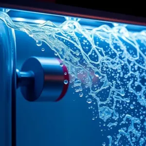 Rapid temperature reduction via evaporative cooling